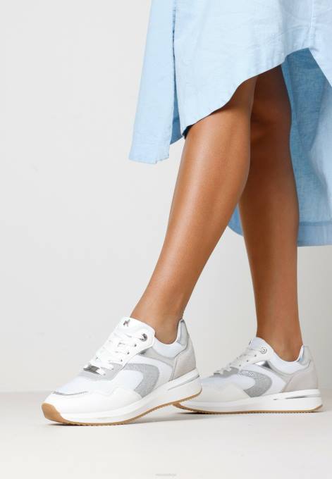 balts 42PB341 sievietes Mexx sneaker lavana