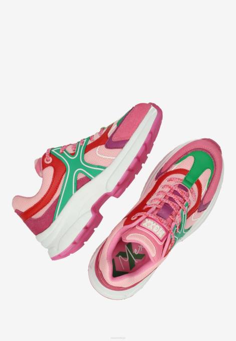 rozā 42PB250 sievietes Mexx sneaker loyce violeta