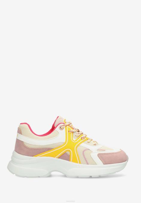 rozā 42PB260 sievietes Mexx sneaker loyce bēšs