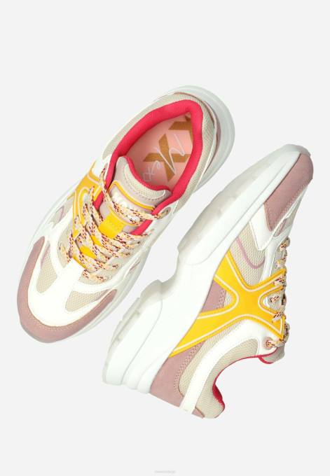 rozā 42PB260 sievietes Mexx sneaker loyce bēšs