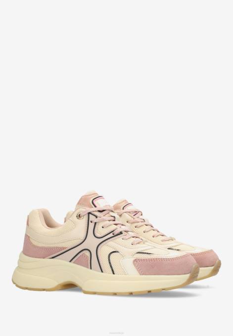 rozā 42PB281 sievietes Mexx sneaker loyce bēšs
