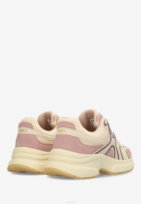 rozā 42PB281 sievietes Mexx sneaker loyce bēšs