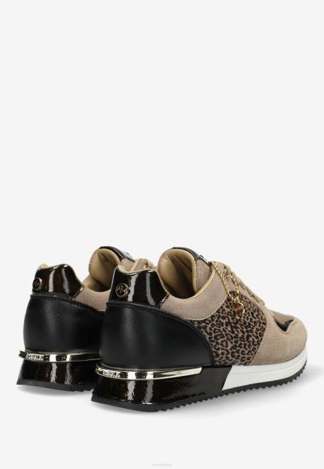 taupe 42PB360 sievietes Mexx sneaker fleur