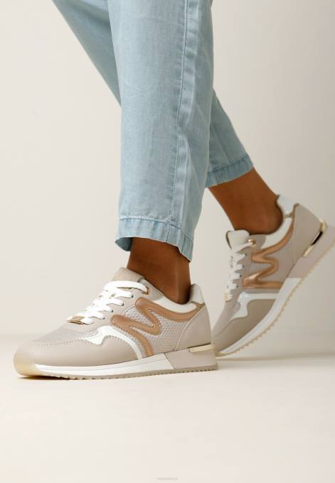 zelts 42PB310 sievietes Mexx sneaker Kate rosegold