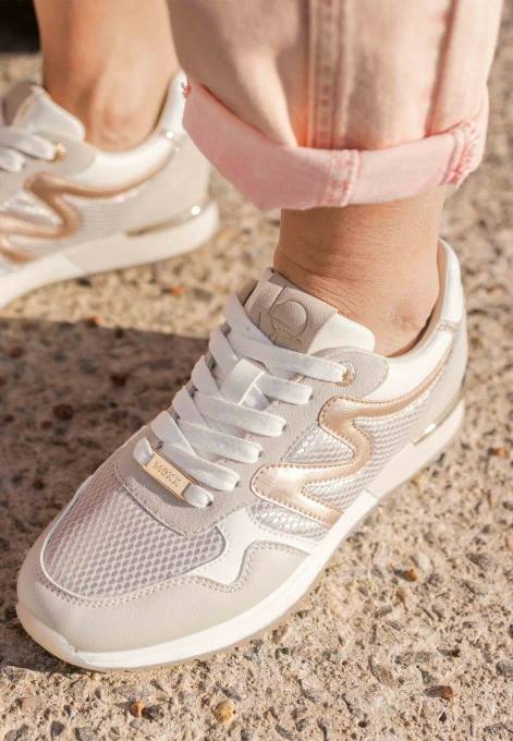 zelts 42PB310 sievietes Mexx sneaker Kate rosegold
