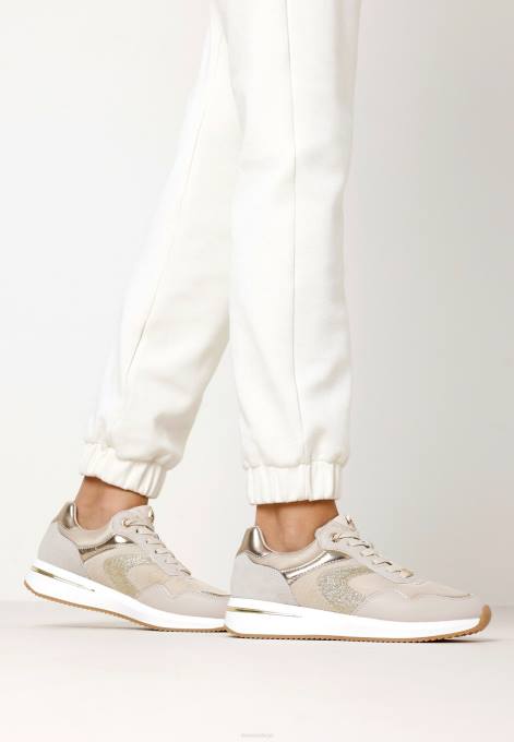 zelts 42PB337 sievietes Mexx sneaker lavana smiltis
