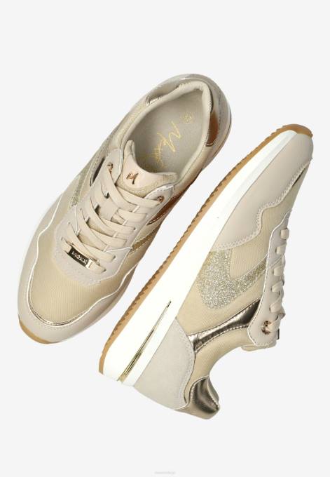 zelts 42PB337 sievietes Mexx sneaker lavana smiltis