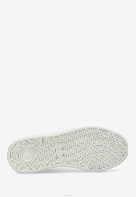 zelts 42PB354 sievietes Mexx sneaker glib balta