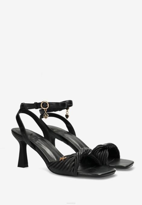 schwarz 42PB253 sievietes Mexx sandal lois gandrīz baltas