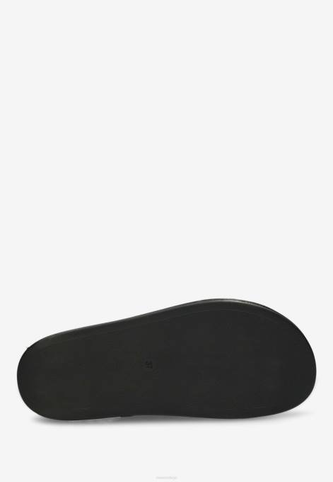 schwarz 42PB334 sievietes Mexx sandales luna melnas