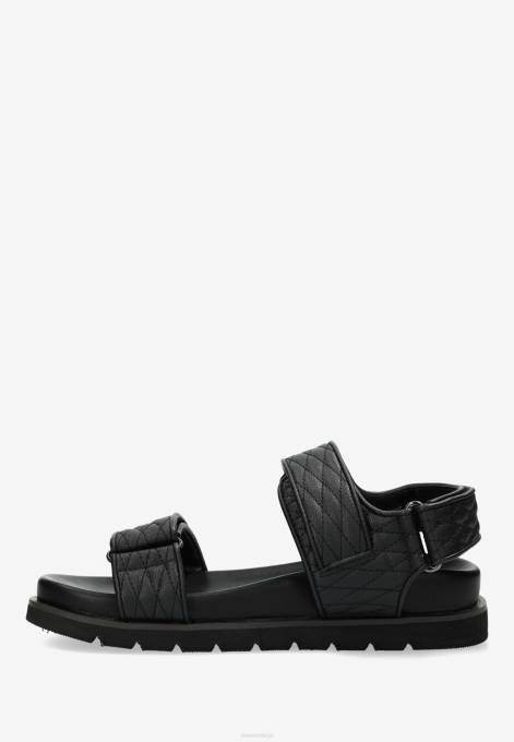 schwarz 42PB374 sievietes Mexx sandales jamie black