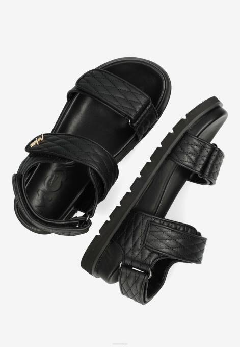 schwarz 42PB374 sievietes Mexx sandales jamie black