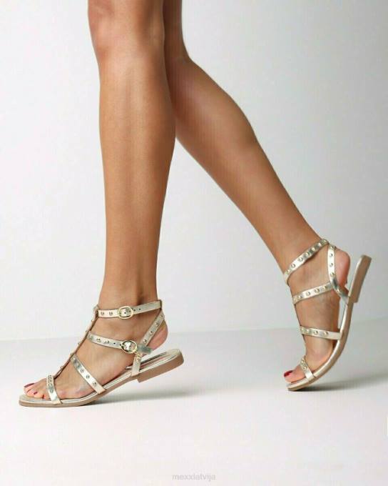 zelts 42PB377 sievietes Mexx sandales Justīne