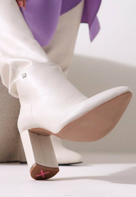 balts 42PB343 sievietes Mexx boot krystal off