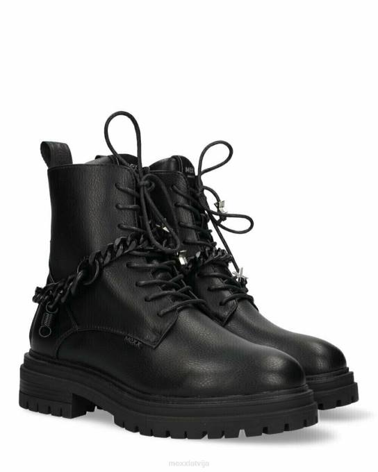 schwarz 42PB391 sievietes Mexx puszābaki pasakaini melni
