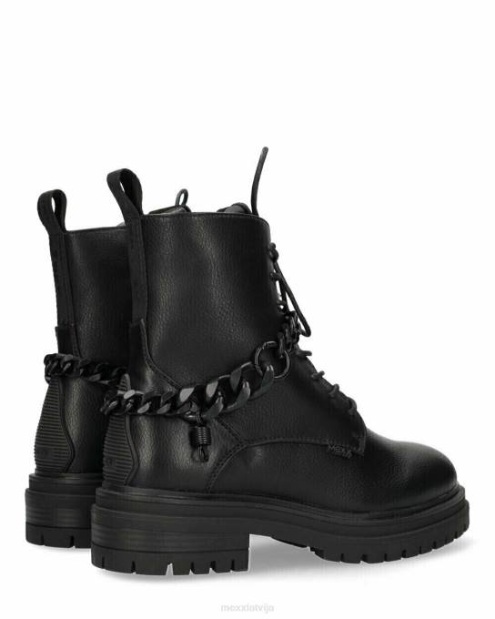 schwarz 42PB391 sievietes Mexx puszābaki pasakaini melni