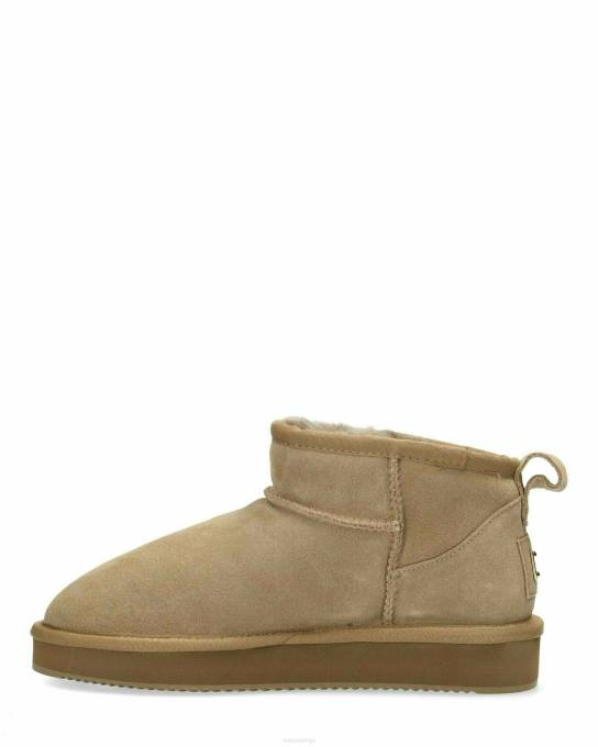 taupe 42PB367 sievietes Mexx mājas apavu kimo