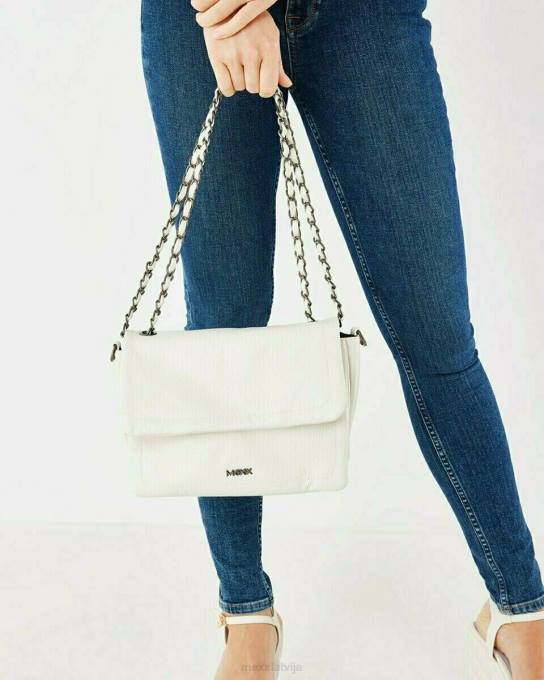 balts 42PB436 sievietes Mexx crossbody spilvenu soma nost