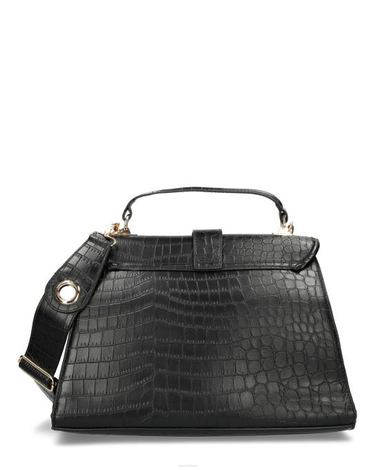 melns 42PB427 sievietes Mexx croco klēpjdatora soma