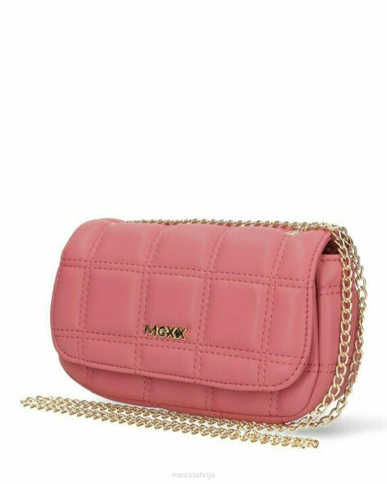 rozā 42PB423 sievietes Mexx stepēta crossbody soma