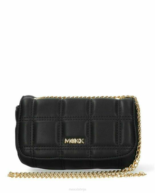schwarz 42PB425 sievietes Mexx stepēta crossbody soma melna