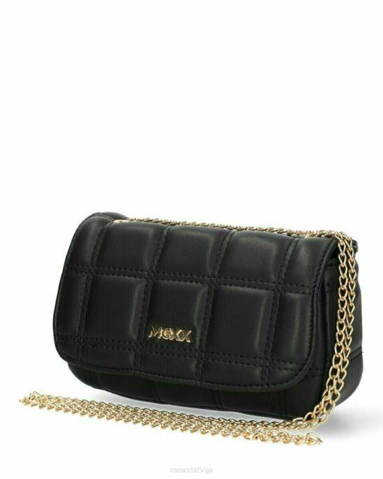 schwarz 42PB425 sievietes Mexx stepēta crossbody soma melna