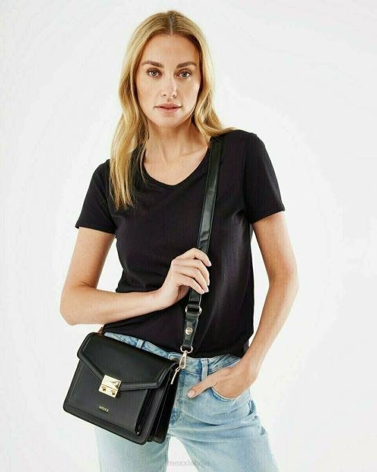 schwarz 42PB438 sievietes Mexx crossbody soma melna