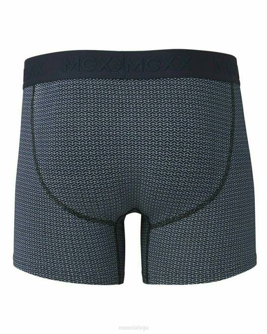 daudzkrāsains 42PB646 vīriešiem Mexx bokseri 3-pack black/navy/pelēks