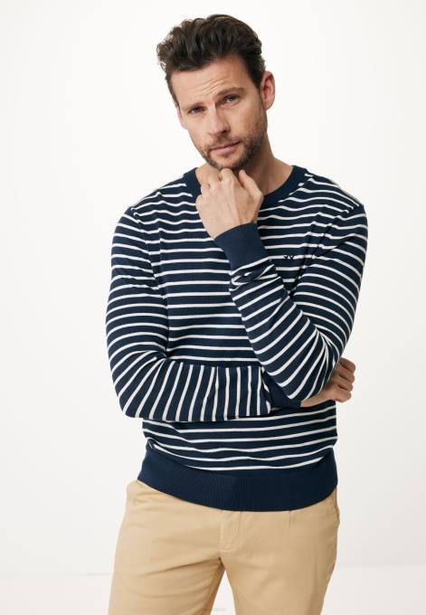 zils 42PB546 vīriešiem Mexx džemperis crewneck navy