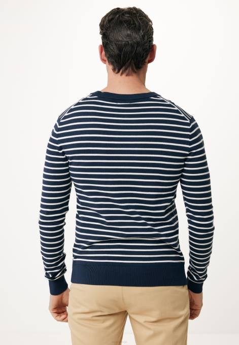 zils 42PB546 vīriešiem Mexx džemperis crewneck navy