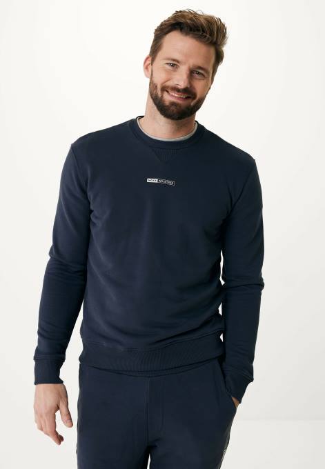 zils 42PB567 vīriešiem Mexx džemperis crewneck navy