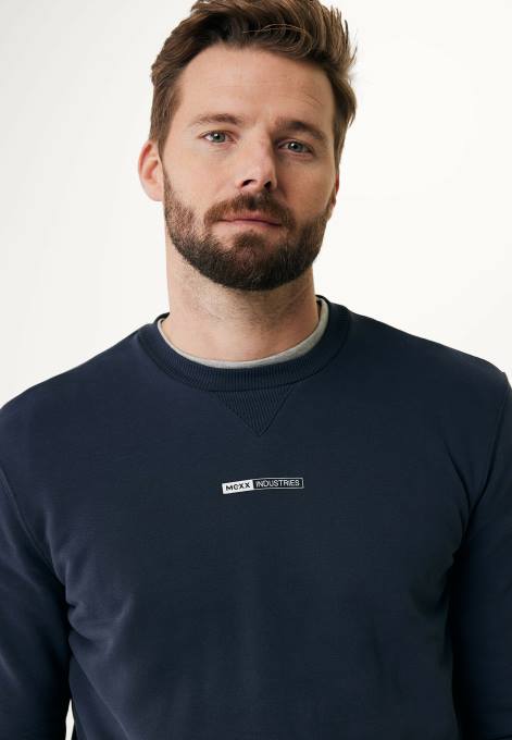 zils 42PB567 vīriešiem Mexx džemperis crewneck navy