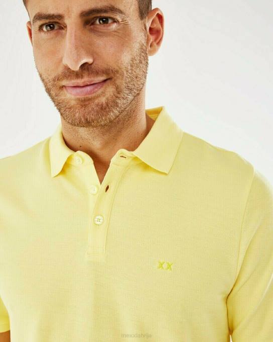 dzeltens 42PB611 vīriešiem Mexx pique polo