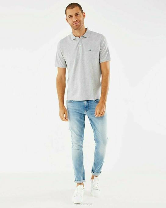 pelēks 42PB584 vīriešiem Mexx pique polo