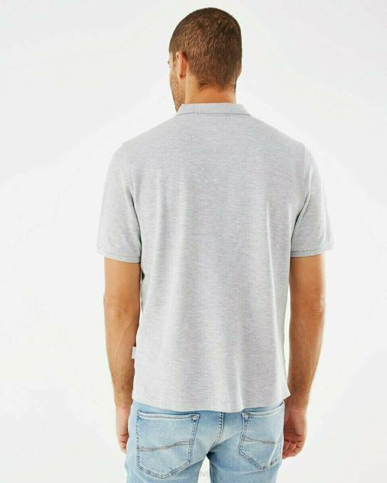 pelēks 42PB584 vīriešiem Mexx pique polo