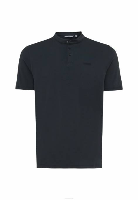 schwarz 42PB487 vīriešiem Mexx polo mao apkakle melna