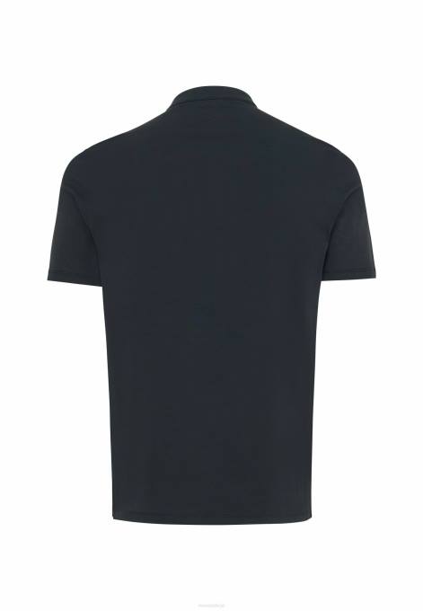 schwarz 42PB487 vīriešiem Mexx polo mao apkakle melna