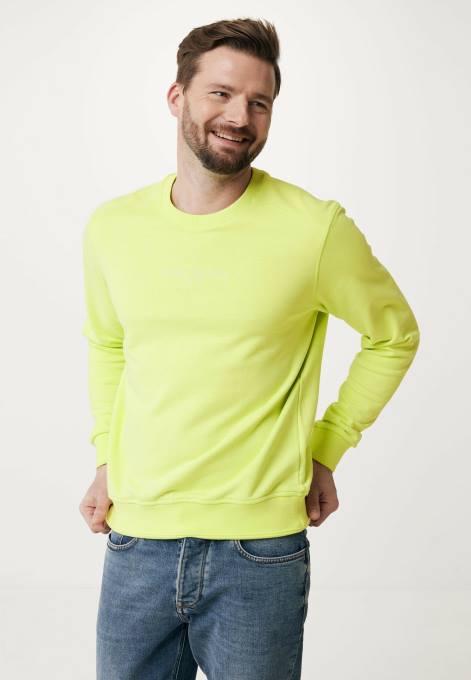 kokvilna 42PB480 vīriešiem Mexx apģērba krāsa crew neck laima