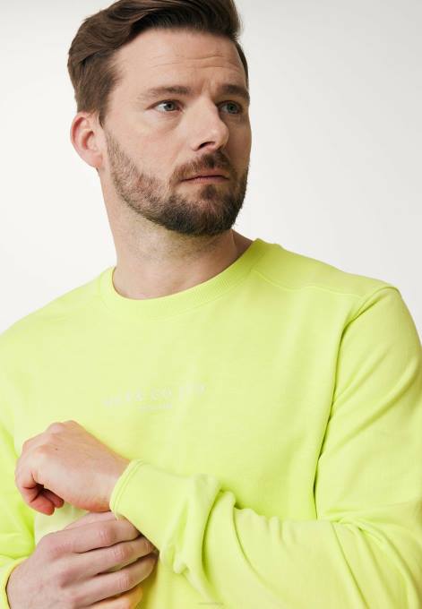 kokvilna 42PB480 vīriešiem Mexx apģērba krāsa crew neck laima