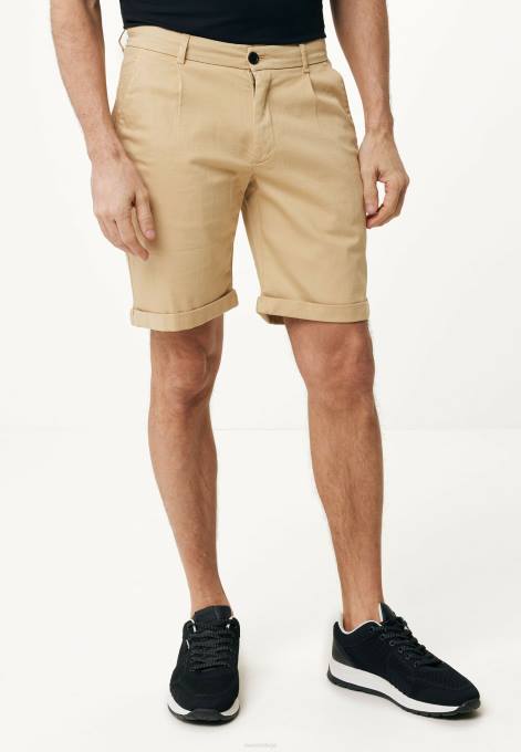 bēšs 42PB485 vīriešiem Mexx chino šorti roll up aproces smiltis