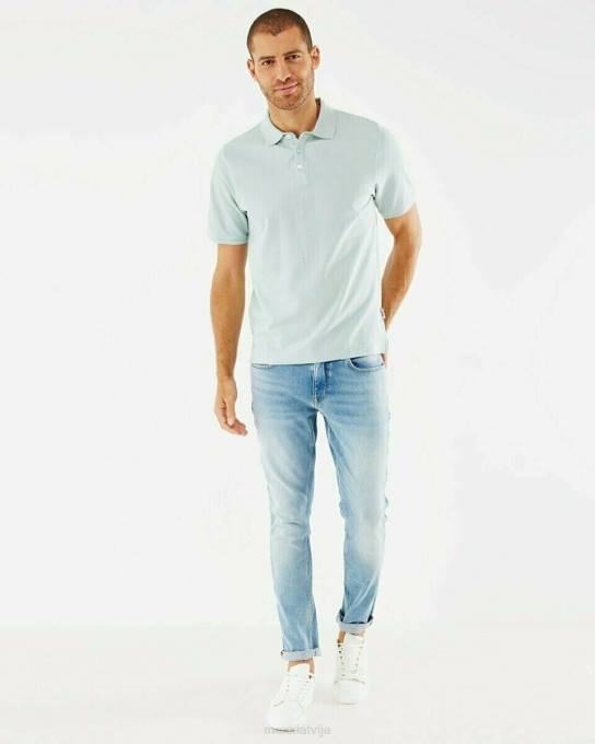 pelēks 42PB585 vīriešiem Mexx pique polo