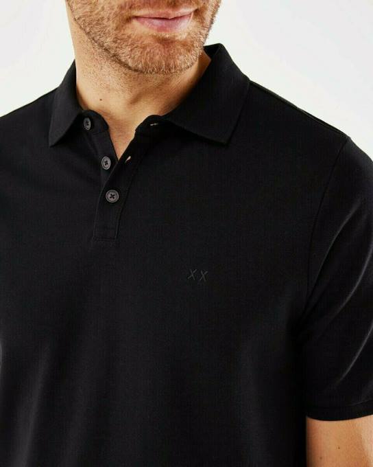 schwarz 42PB592 vīriešiem Mexx pique polo melns