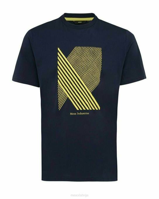 zils 42PB587 vīriešiem Mexx t-krekls crewneck navy