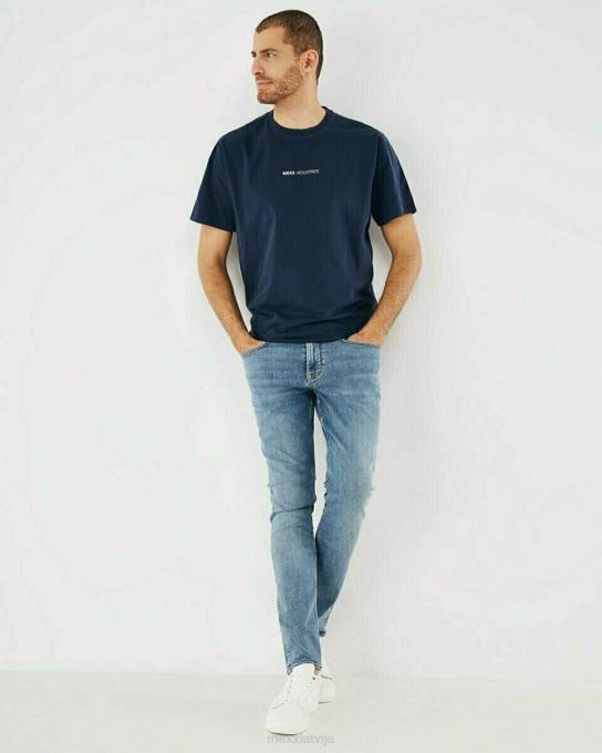 zils 42PB617 vīriešiem Mexx t-krekls navy