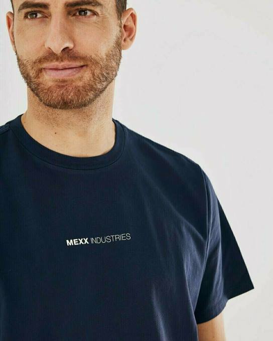 zils 42PB617 vīriešiem Mexx t-krekls navy