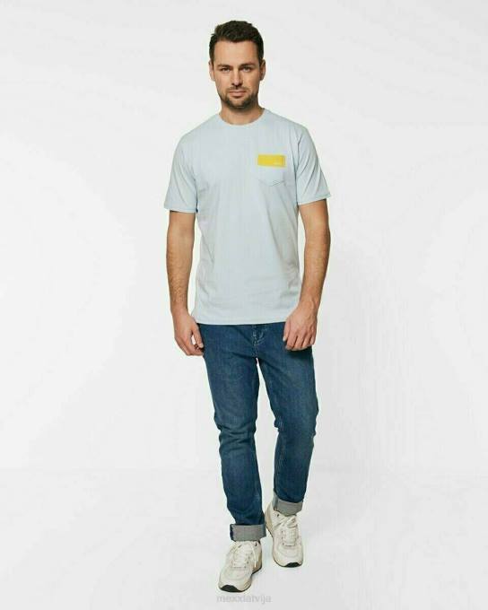 zils 42PB736 vīriešiem Mexx crewneck t-krekls gaismas