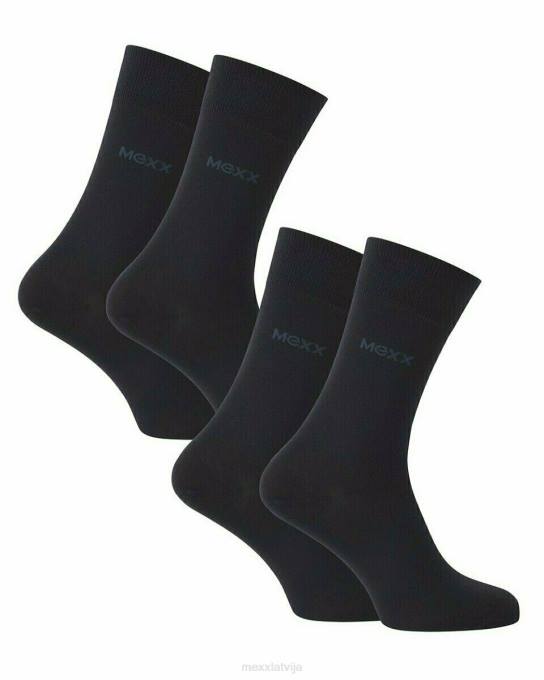zils 42PB635 vīriešiem Mexx biznesa zeķes (2-pack) navy