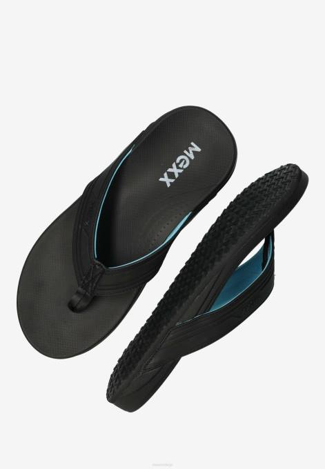 schwarz 42PB668 vīriešiem Mexx sandal lupee melna