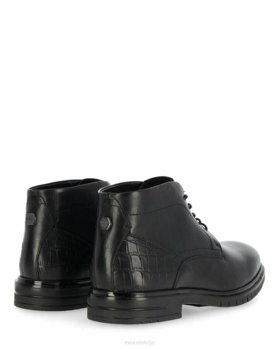 schwarz 42PB686 vīriešiem Mexx potītes zābaks harvey black